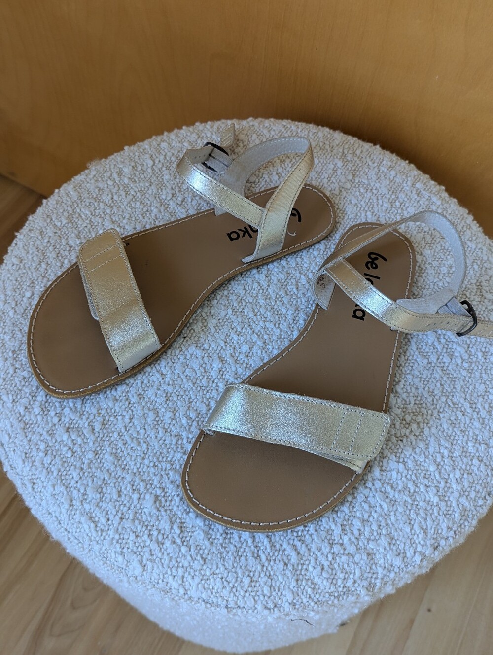 Be Lenka Barefoot "Grace" Sandal in Gold